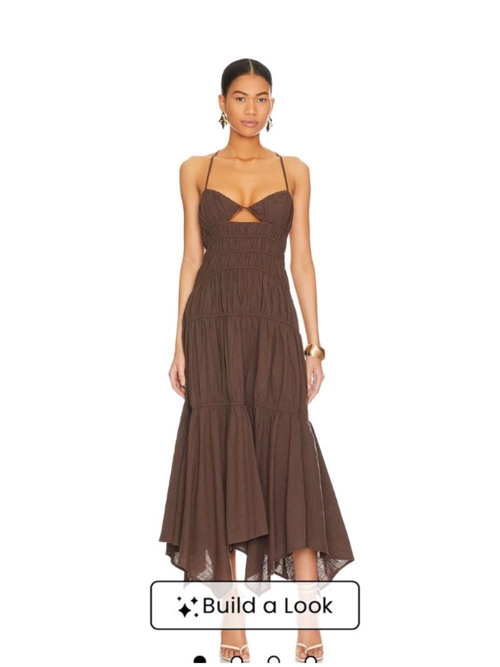 Tahlia dress chocolate xs